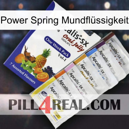 Power Spring Mundflüssigkeit 11